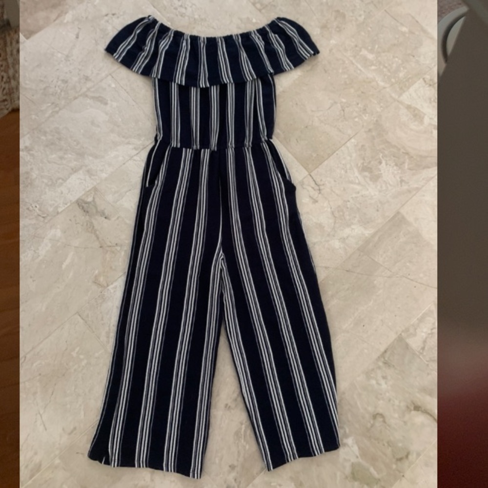Kids navy jumpsuit